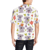 Cute koalas teapots tea Men's All Over Print Polo Shirt