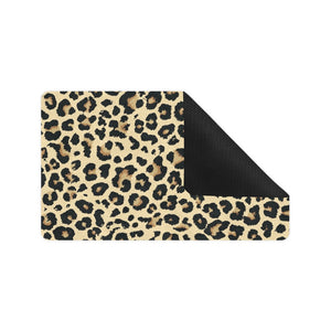 Leopard print design pattern Doormat