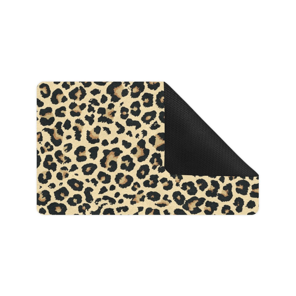 Leopard print design pattern Doormat
