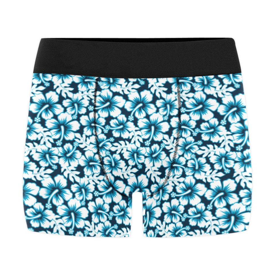 Hibiscus Pattern Print Design 04 Men's All Over Print Boxer Briefs Men's Underwear