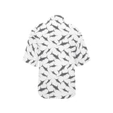 Swordfish Pattern Print Design 04 Women's All Over Print Hawaiian Shirt