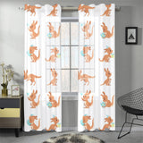 Cute Kangaroo pattern Gauze Curtain