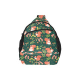 Squirrel Pattern Print Design 03 All Over Print Chest Bag