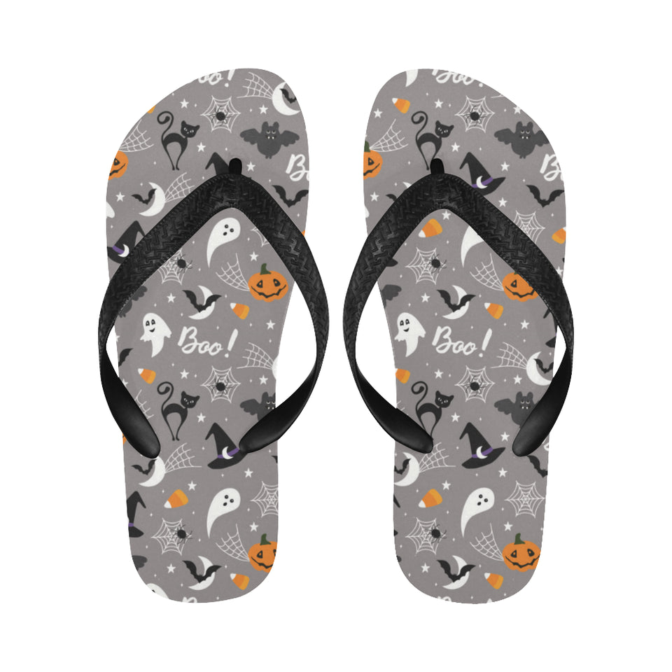 Halloween design pattern Unisex Flip Flops
