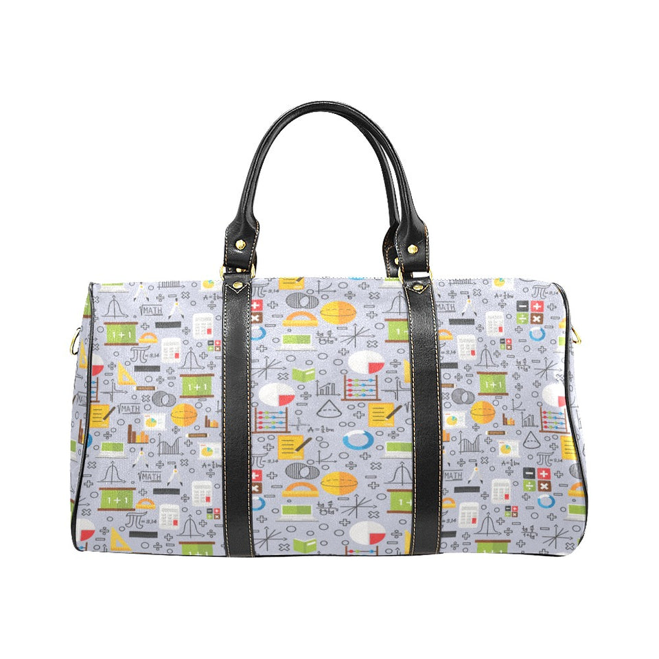 Math Pattern Print Design 04 Travel Bag