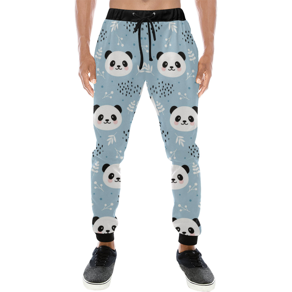 Cute panda pattern Unisex Casual Sweatpants