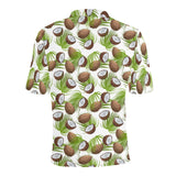 Coconut Pattern Print Design 04 Men's All Over Print Polo Shirt