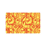 Fire flame design pattern Doormat