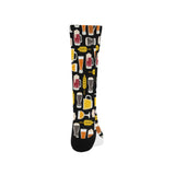 Beer type pattern Crew Socks