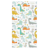 Cute funny kids dinosaurs pattern Bath Towel