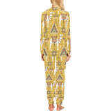 Camels ethnic motif pattern Women's All Over Print Pajama Set