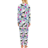 Stingray Pattern Print Design 01 Women's All Over Print Pajama Set