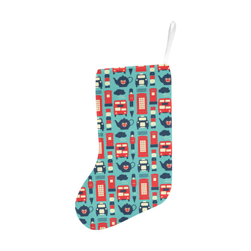 British Pattern Print Design 04 Christmas Stocking