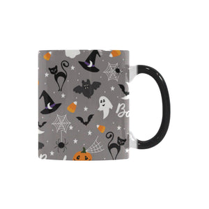 Halloween design pattern Morphing Mug Heat Changing Mug