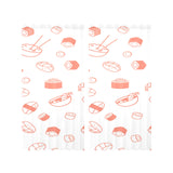 Sushi pattern Gauze Curtain