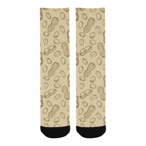 hand drawn peanuts pattern Crew Socks
