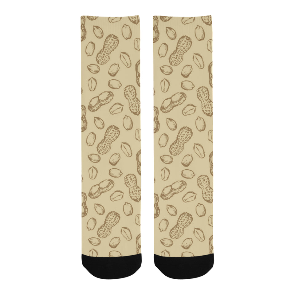 hand drawn peanuts pattern Crew Socks