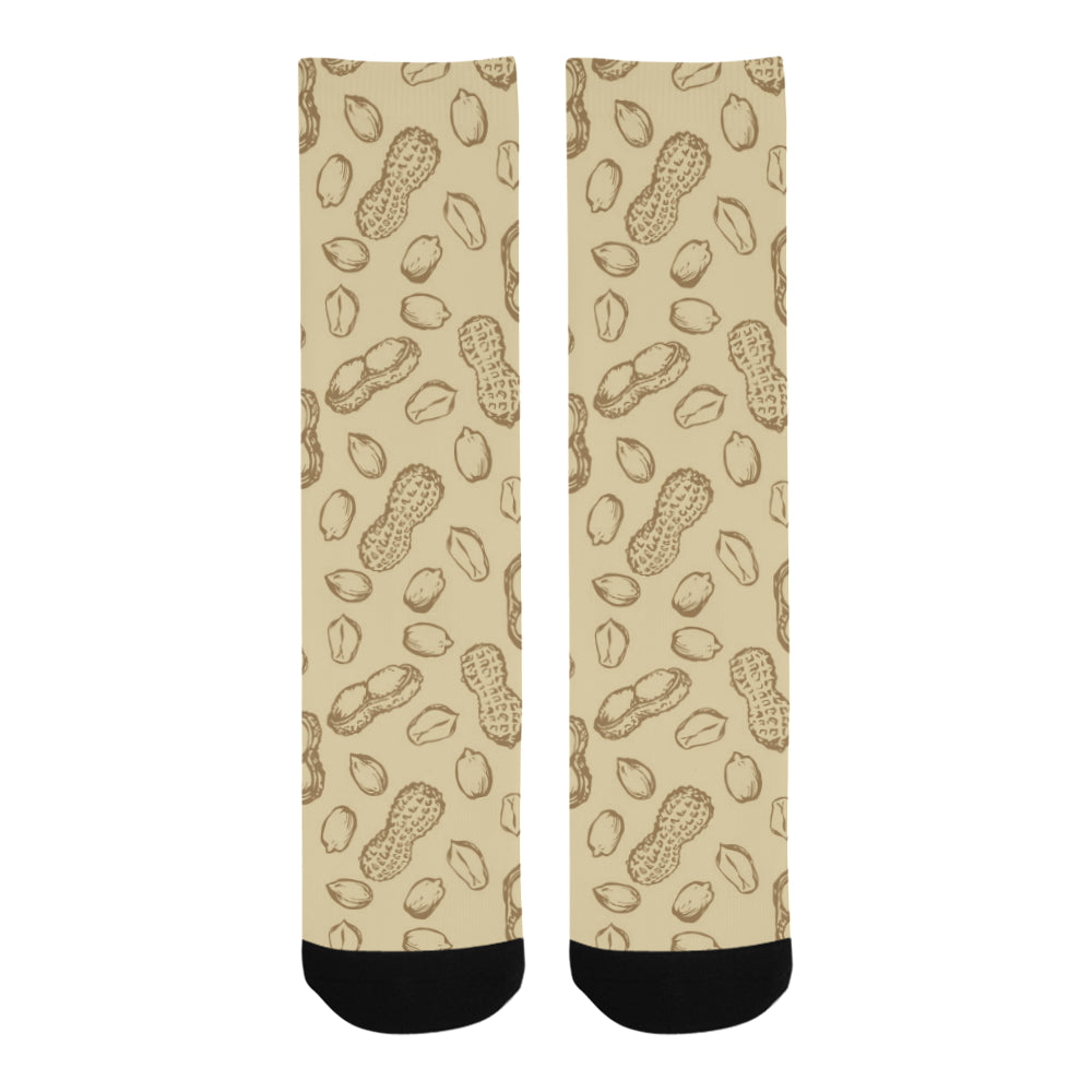hand drawn peanuts pattern Crew Socks