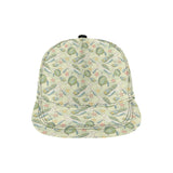 Hand drawn sea turtle fish pattern All Over Print Snapback Cap