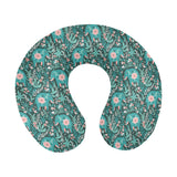 Elephants jungle pattern U-Shaped Travel Neck Pillow