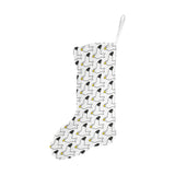 Seagull Pattern Print Design 05 Christmas Stocking
