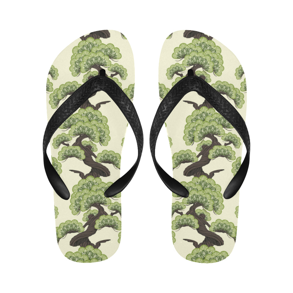 Bonsai pattern Unisex Flip Flops