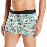 Dragonfly Butterfly Plants insect flower vintage s Men's All Over Print Boxer Briefs Men's Underwear