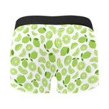 Lime design pattern Men's All Over Print Boxer Briefs Men's Underwear