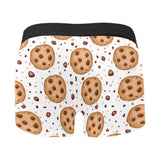 chocolate chip cookie pattern Men's All Over Print Boxer Briefs Men's Underwear