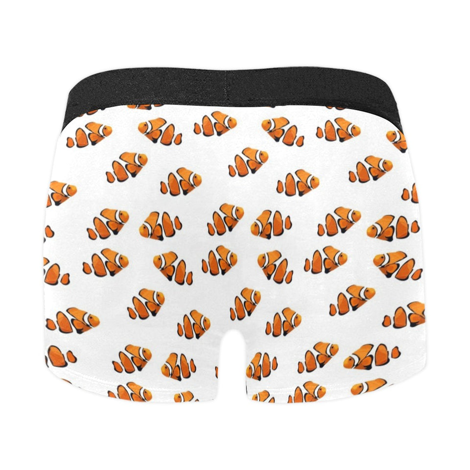 Clown Fish Pattern Print Design 03 Men's All Over Print Boxer Briefs Men's Underwear