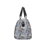 Skate Board Pattern Print Design 03 Travel Bag