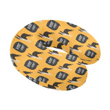 Boston terrier design pattern U-Shaped Travel Neck Pillow