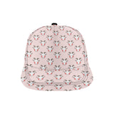 Cute goat pattern All Over Print Snapback Cap