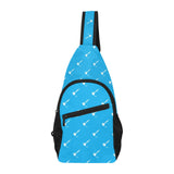 Darts Pattern Print Design 05 All Over Print Chest Bag