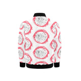 Hand drawn dragon fruit Kids' Boys' Girls' Bomber Jacket