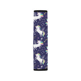 Hand drawn cute unicorn star planet Car Seat Belt Cover