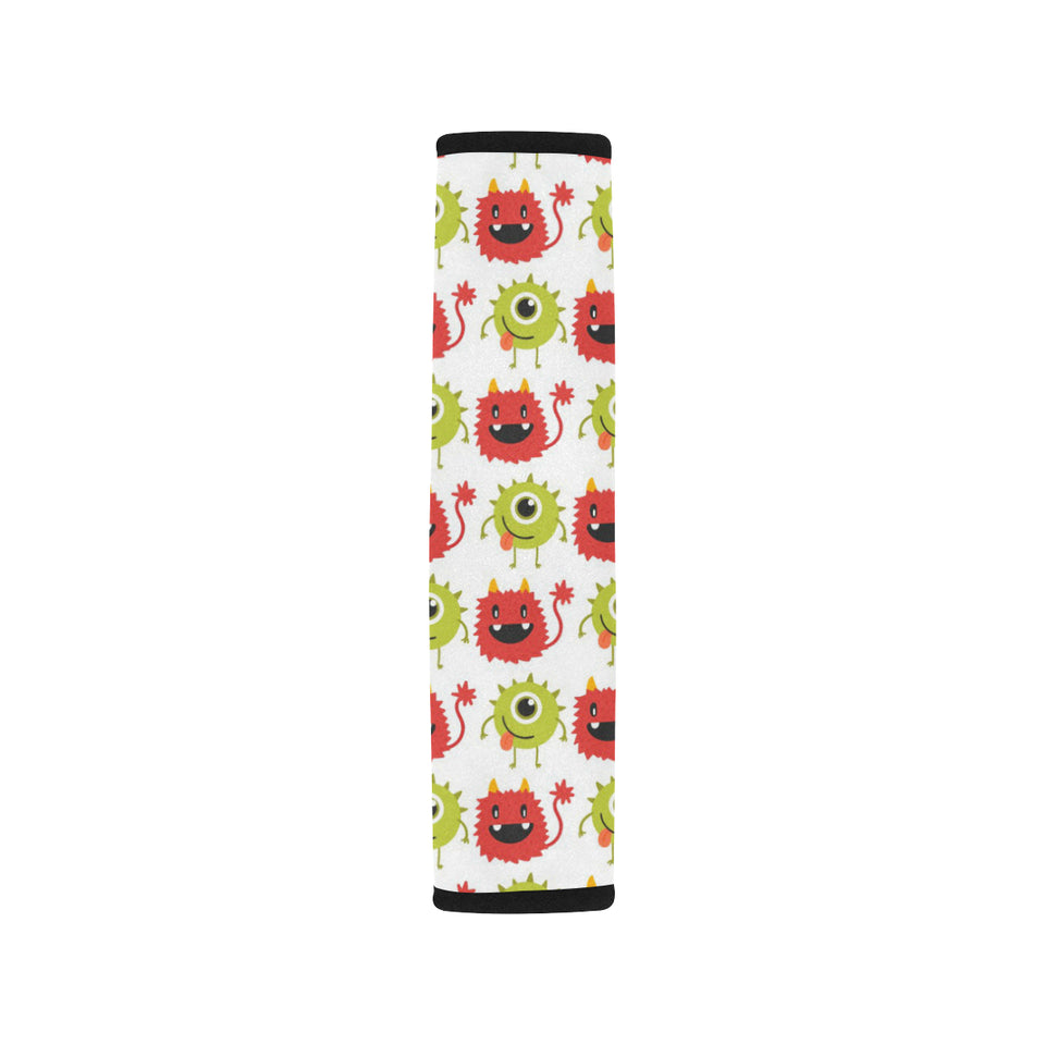 Alien Pattern Print Design 05 Car Seat Belt Cover