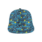 Shark dangerous All Over Print Snapback Cap