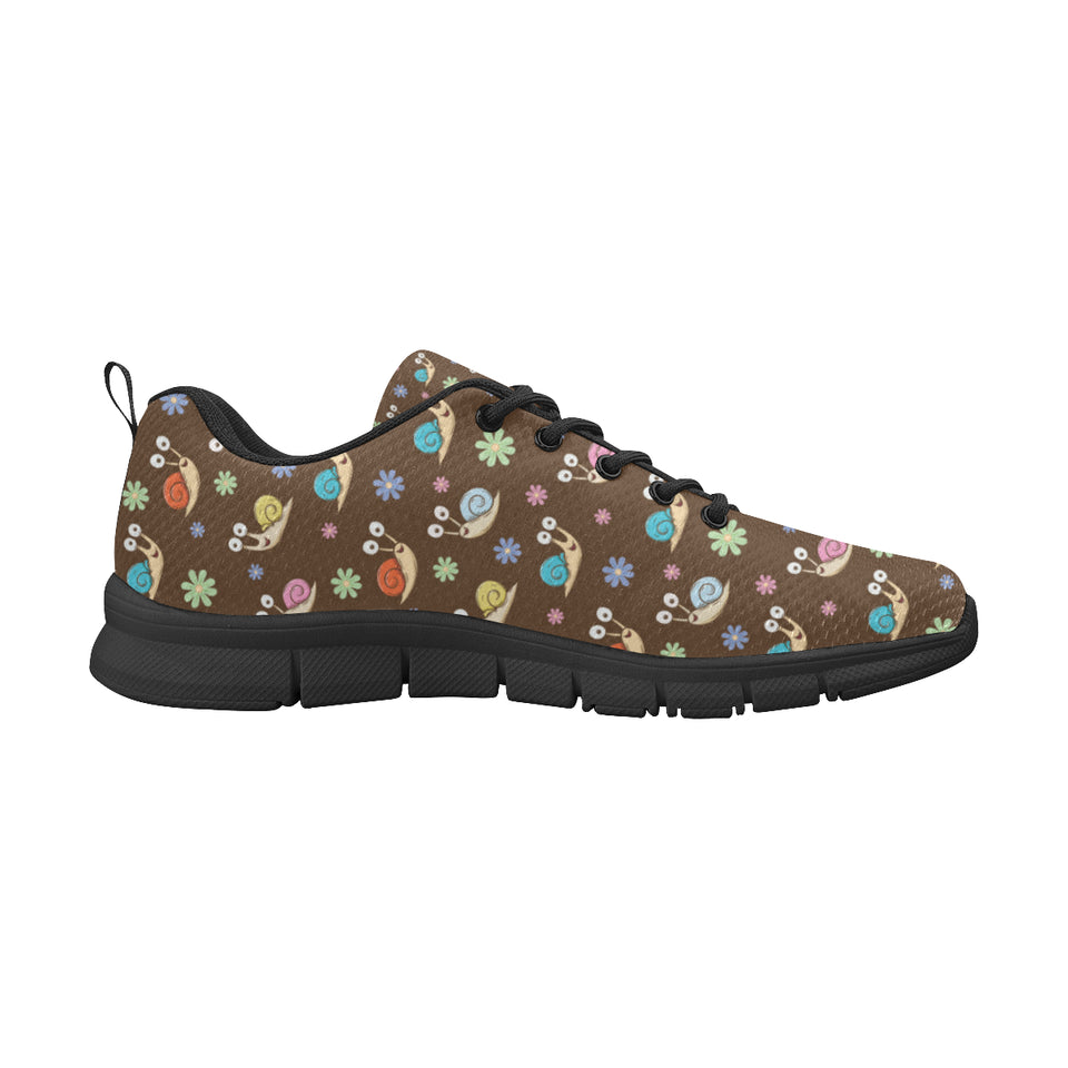 Snail Pattern Print Design 03 Women's Sneaker Shoes