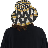 French fries dark background Unisex Bucket Hat
