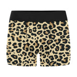 Leopard print design pattern Men's All Over Print Boxer Briefs Men's Underwear