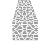 arabic gray pattern Table Runner