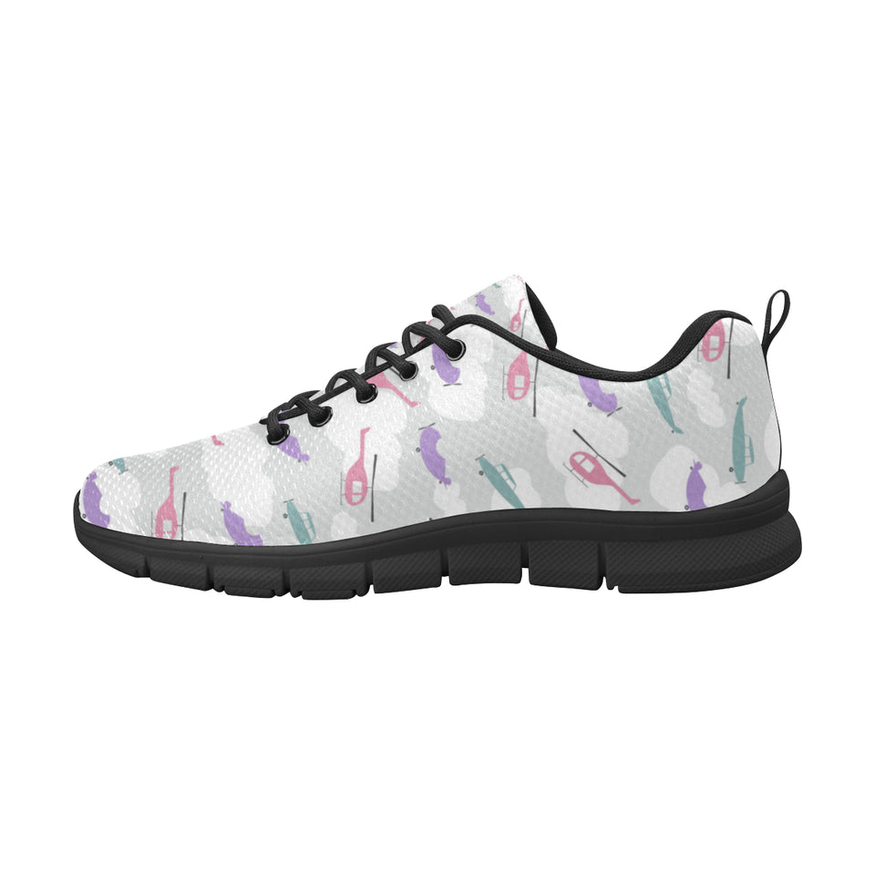 Helicopter plane pattern Women's Sneaker Shoes