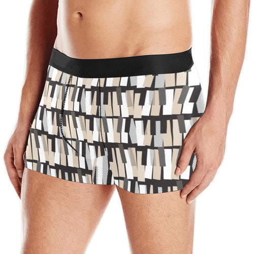Piano Pattern Print Design 04 Men's All Over Print Boxer Briefs Men's Underwear