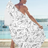 Potato Chips Pattern Print Design 04 Beach Towel