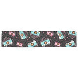 Camera Pattern Print Design 04 Table Runner