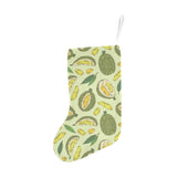 Durian leaves pattern background Christmas Stocking