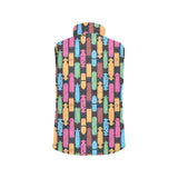 Skate Board Pattern Print Design 02 Men's Padded Vest