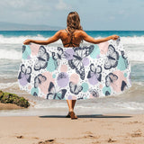 Butterfly pattern Beach Towel