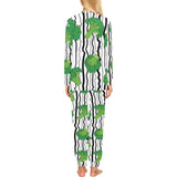 Cool Broccoli pattern Women's All Over Print Pajama Set